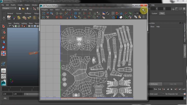 maya uvs