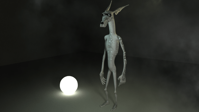 Volume effect plus emmisive surface